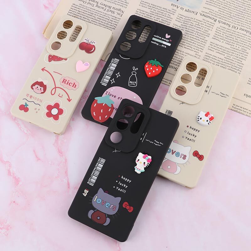 قاب سامسونگ Galaxy S25 Ultra عروسکی فانتزی محافظ لنزدار برجسته