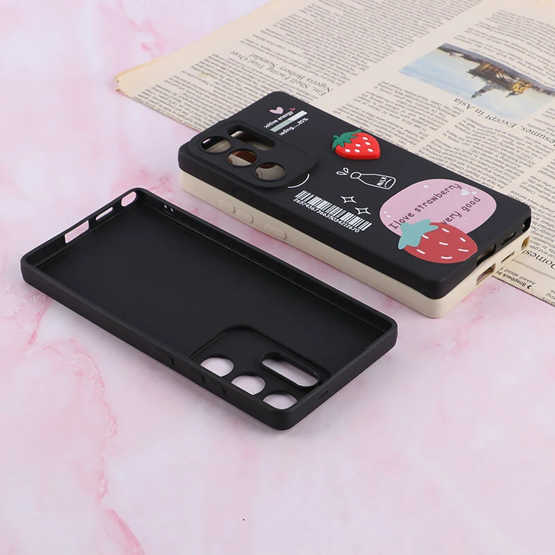 قاب سامسونگ Galaxy S25 Ultra عروسکی فانتزی محافظ لنزدار برجسته