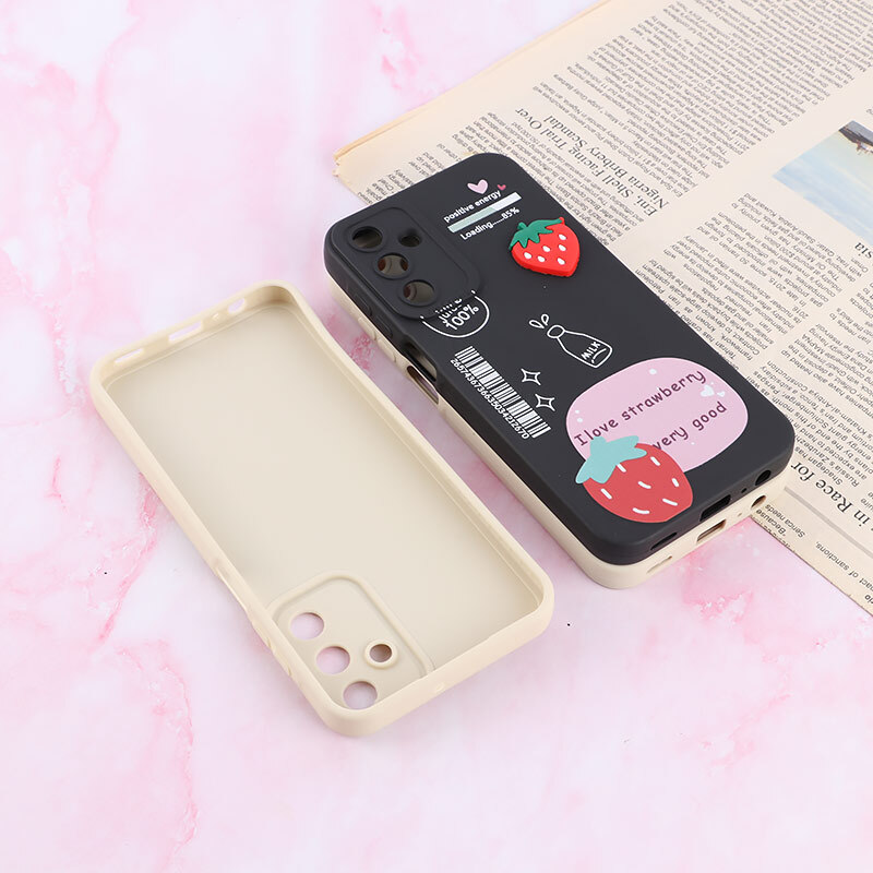 قاب سامسونگ Galaxy A15 عروسکی فانتزی محافظ لنزدار برجسته