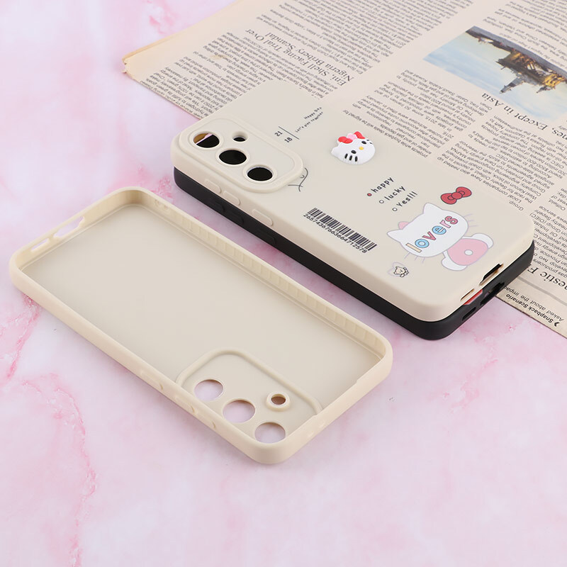 قاب سامسونگ Galaxy S24 FE عروسکی فانتزی محافظ لنزدار برجسته