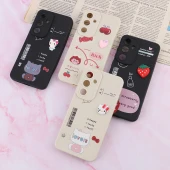 قاب سامسونگ Galaxy S24 FE عروسکی فانتزی محافظ لنزدار برجسته