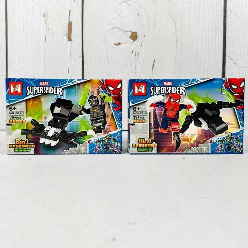 لگو اسپایدرمن SuperSpider MG1521 بسته 16 عددی