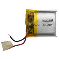 باتری لیتیوم 300mAh 18*20*4mm 042020P