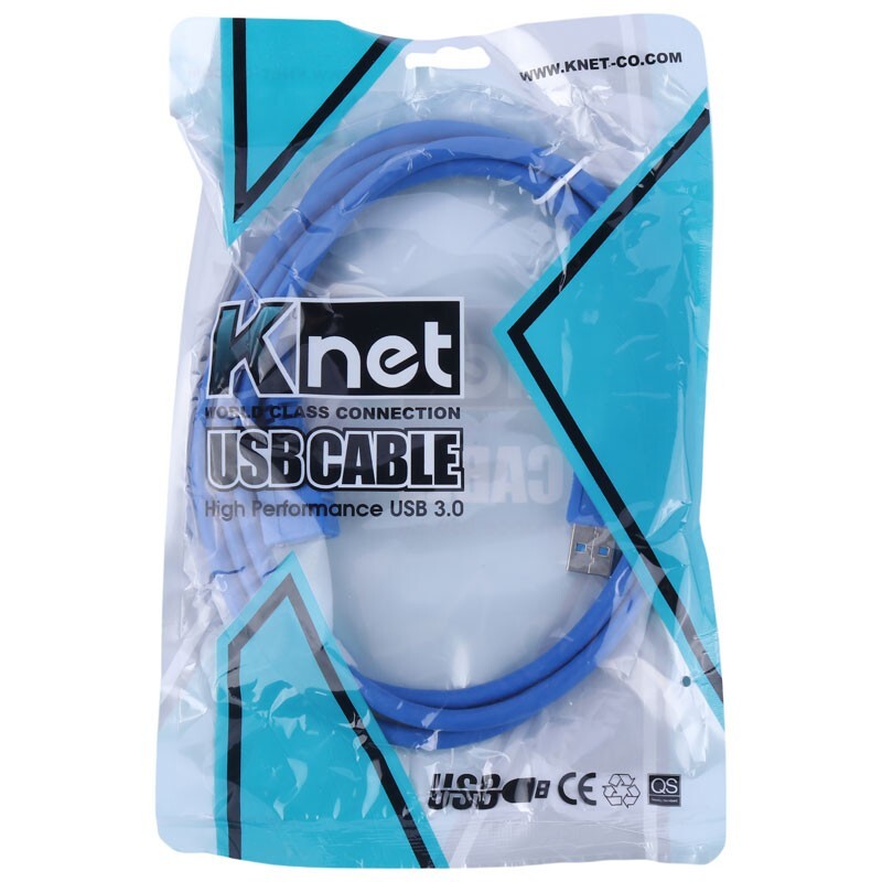 کابل افزایش طول K-net 1.5m USB3.0