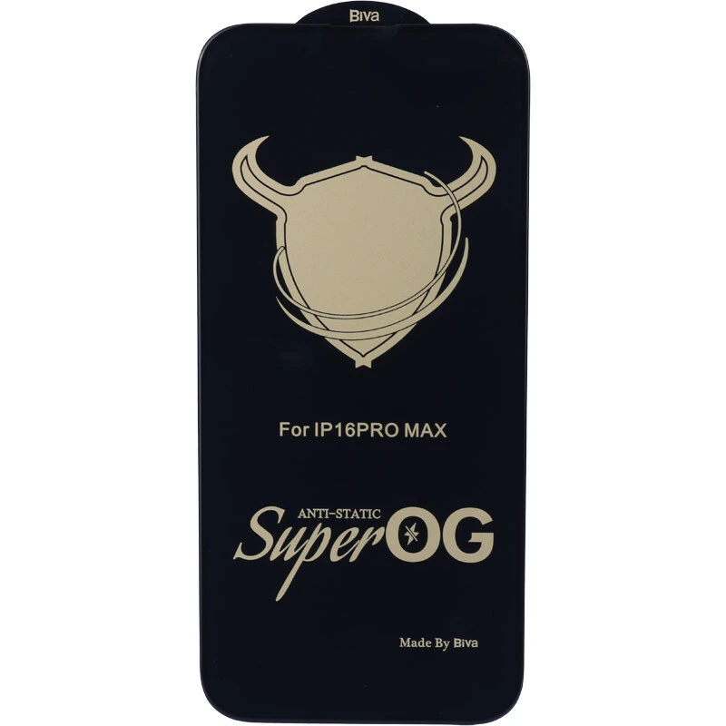 گلس Super OG آنتی استاتیک بیوا آیفون iPhone 16 Pro Max