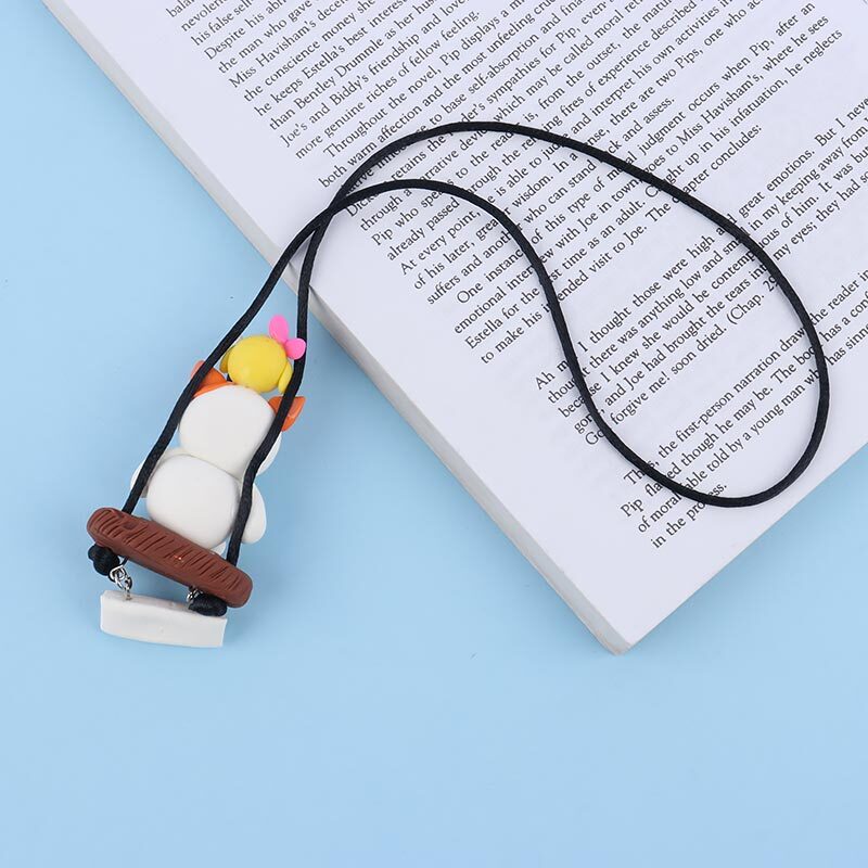 آویز ماشین طرح گربه و جوجه آروم برون