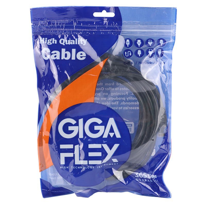 کابل شبکه Cat6 گیگا فلکس طول 5 متر