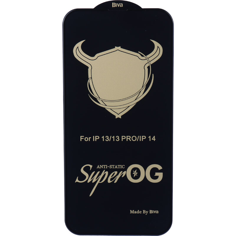 گلس Super OG آنتی استاتیک بیوا آیفون iPhone 13 / 13 Pro / 14