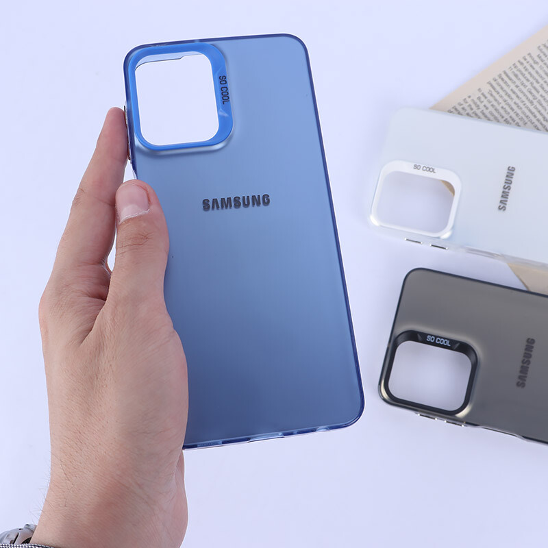 قاب PC So Cool سامسونگ Galaxy A22 4G / M22 / M32 4G پشت مات لوگودار