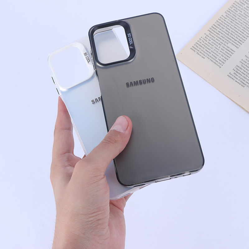 قاب PC So Cool سامسونگ Galaxy A22 4G / M22 / M32 4G پشت مات لوگودار