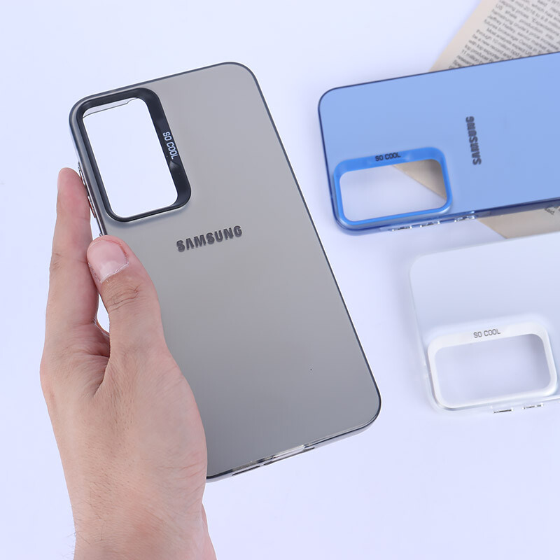 قاب PC So Cool سامسونگ Galaxy A55 پشت مات لوگودار