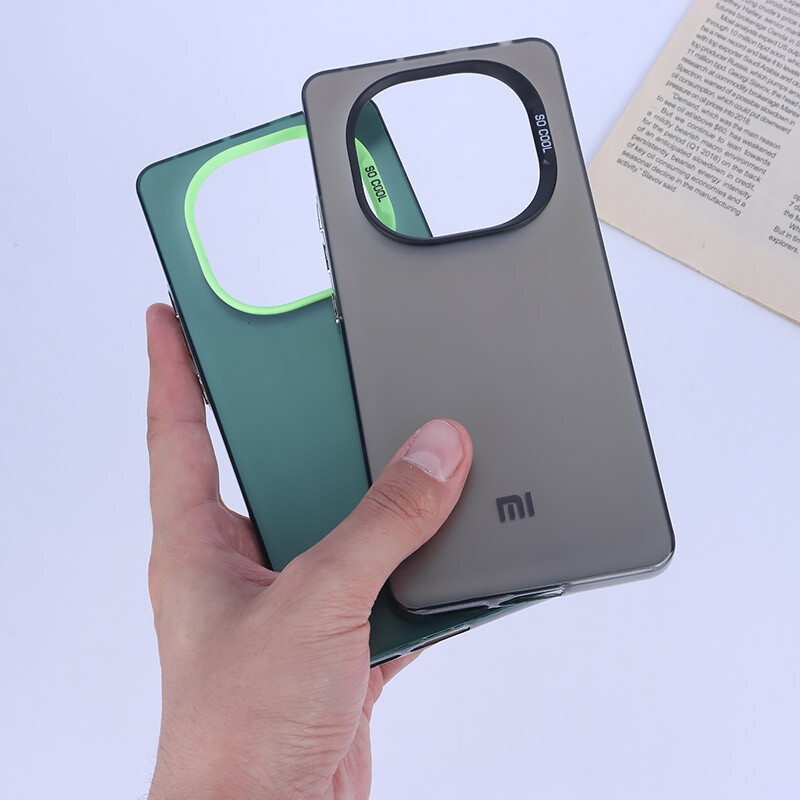 قاب PC So Cool شیائومی Redmi Note 14 Pro 4G پشت مات لوگودار