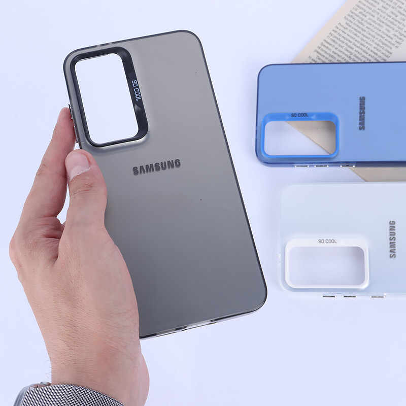 قاب PC So Cool سامسونگ Galaxy S24 FE پشت مات لوگودار