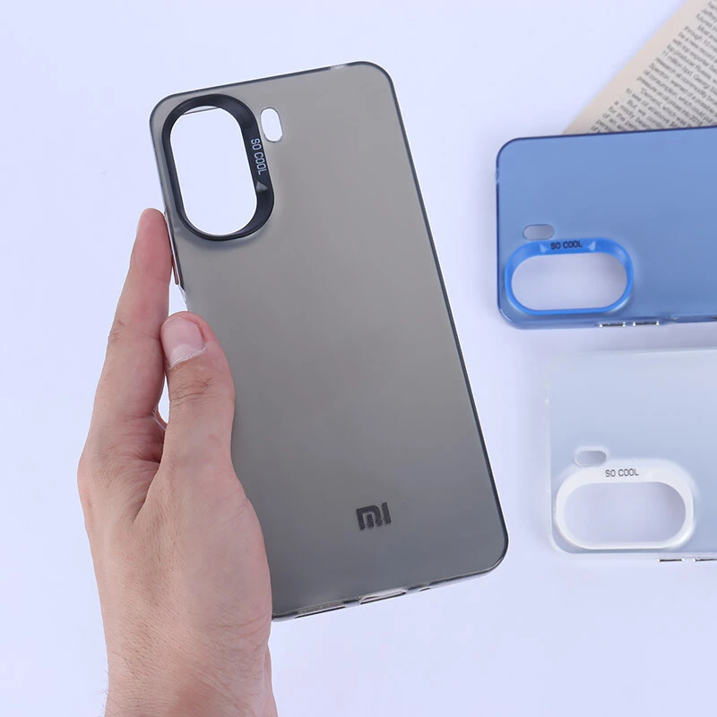 قاب PC So Cool شیائومی Redmi 13C / Poco C65 پشت مات لوگودار