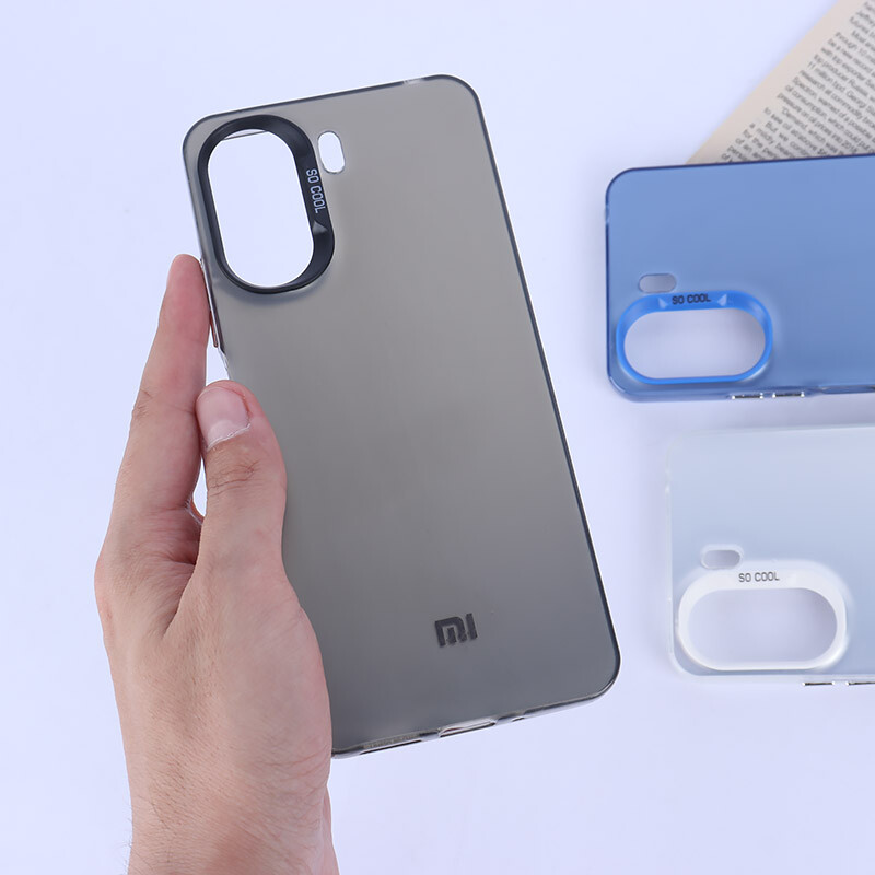قاب PC So Cool شیائومی Redmi 13C / Poco C65 پشت مات لوگودار