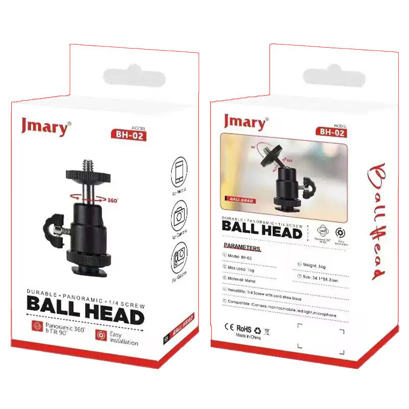 سر سه پایه جی ماری Jmary BH-02