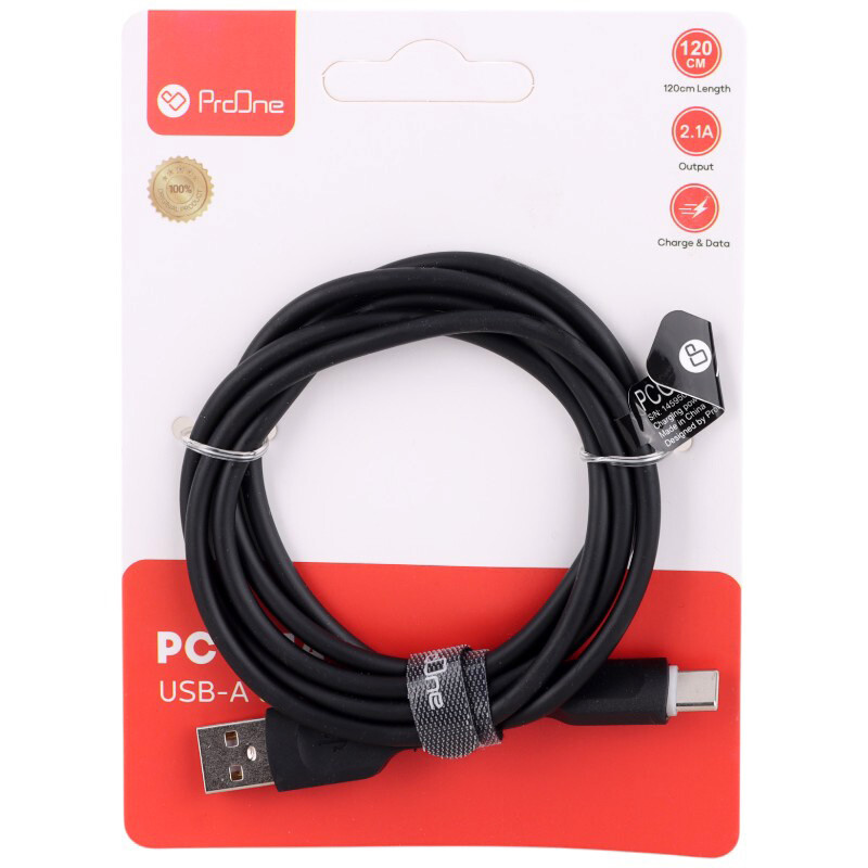 کابل تایپ سی ProOne PCC144 2.1A 1.2m