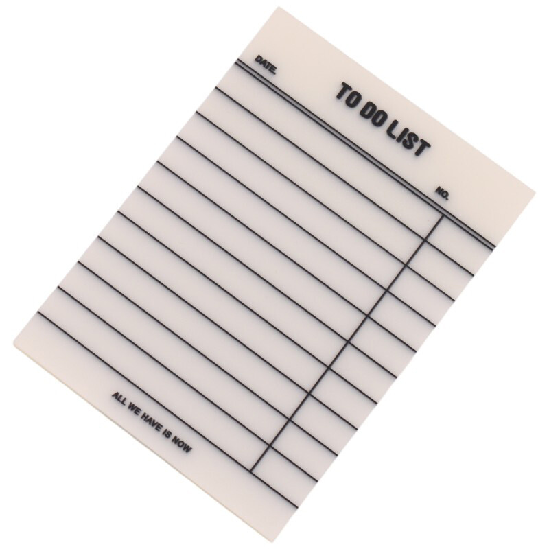 کاغذ یادداشت چسب دار شفاف Sticky Note 7*9.5cm بسته 50 برگی