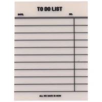 کاغذ یادداشت چسب دار شفاف Sticky Note 7*9.5cm بسته 50 برگی