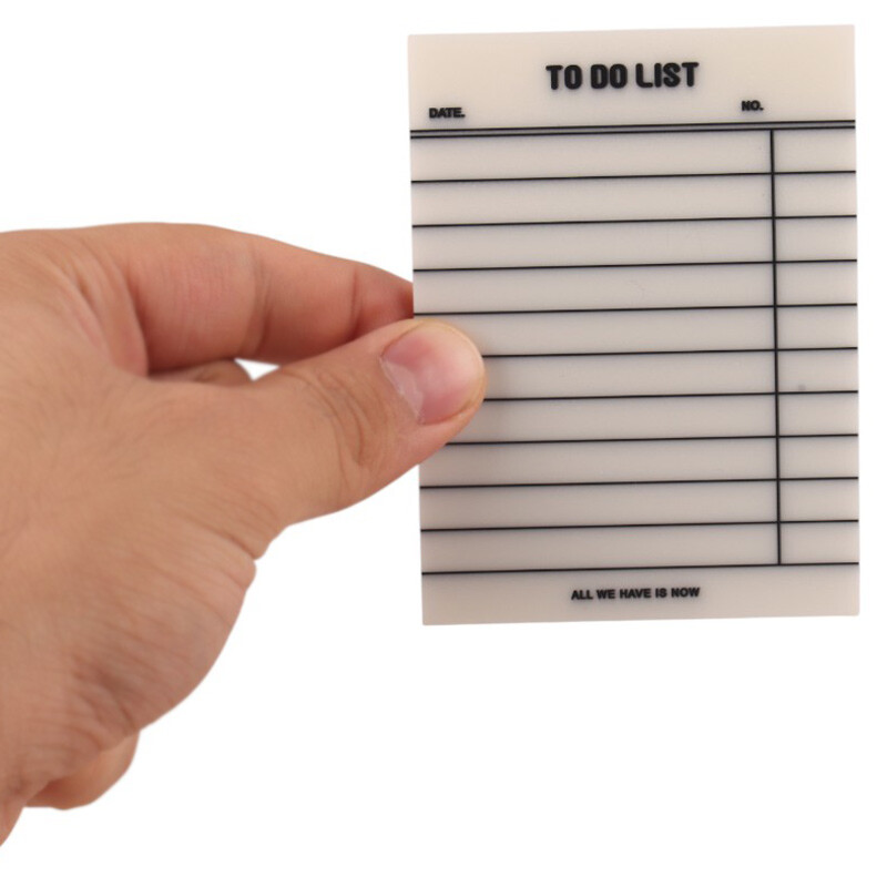 کاغذ یادداشت چسب دار شفاف Sticky Note 7*9.5cm بسته 50 برگی