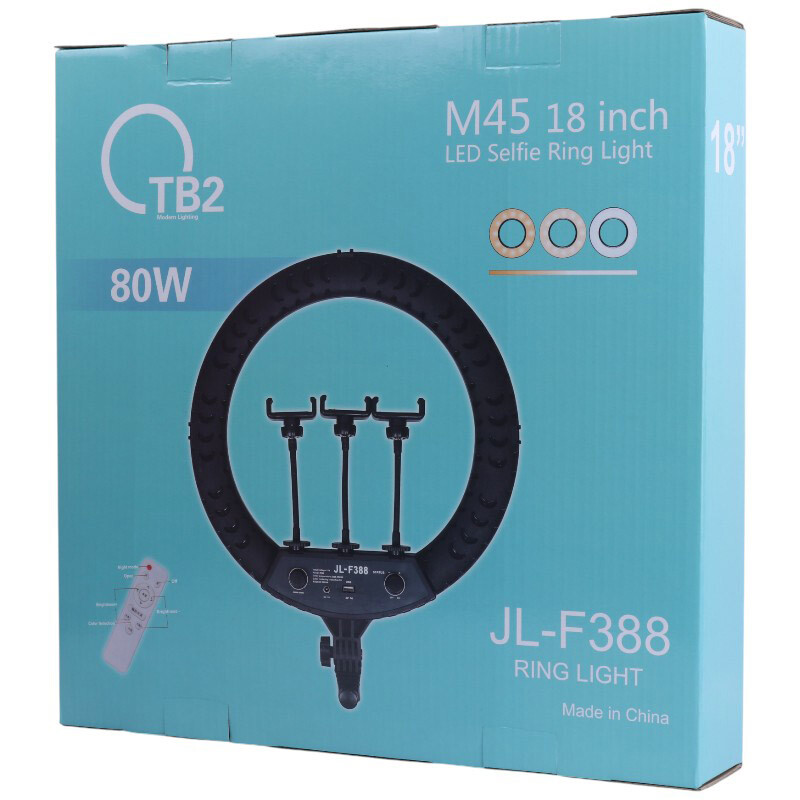 رینگ لایت 18 اینچ M45 JL-F388 TB2