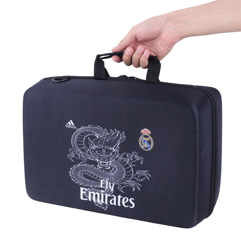 کیف کنسول بازی PS5 Slim طرح Real Madrid Fly Emirates