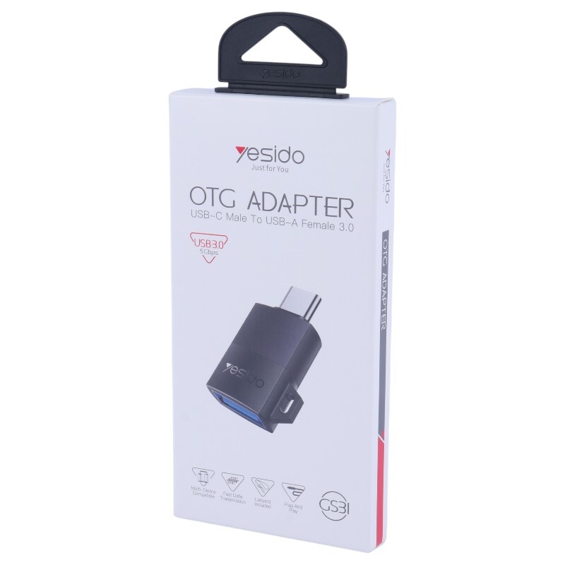 تبدیل USB3.0 OTG به Type-C یسیدو GS31