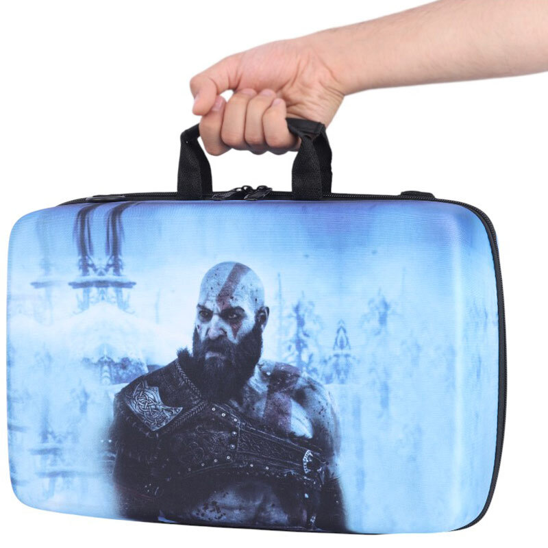 کیف کنسول بازی PS5 Slim طرح God of War کد 11