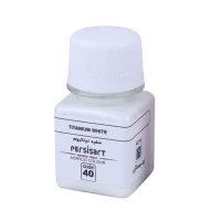 رنگ اکریلیک پرسیس آرت Titanium White 40 حجم 40 میلی لیتر