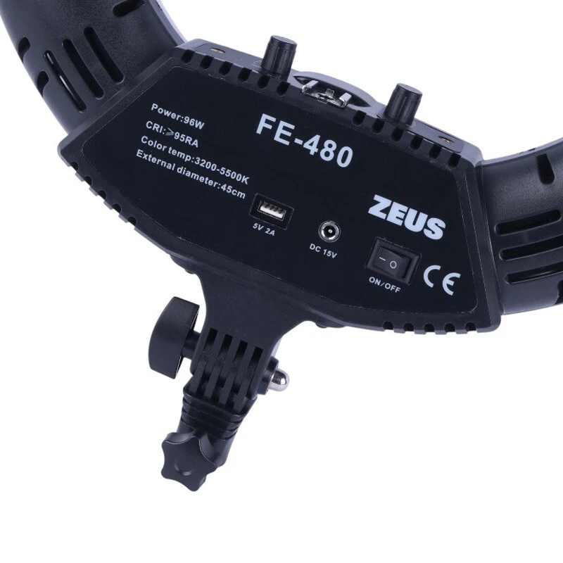 رینگ لایت 18 اینچ زئوس FE-480