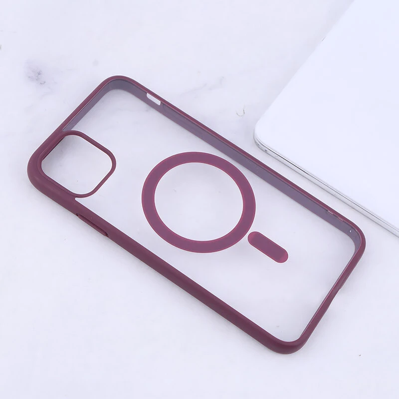 قاب PC مگ سیف آیفون iPhone 11 Pro Max دور رنگی