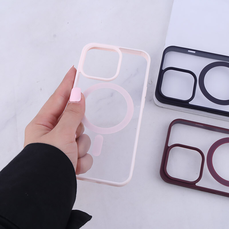 قاب PC مگ سیف آیفون iPhone 13 Pro دور رنگی