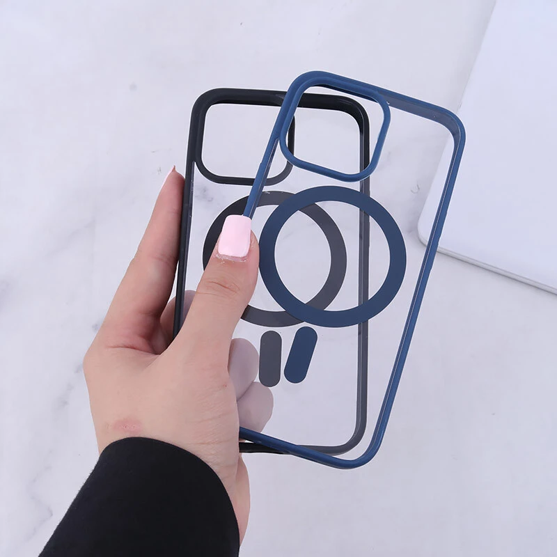 قاب PC مگ سیف آیفون iPhone 13 Pro دور رنگی