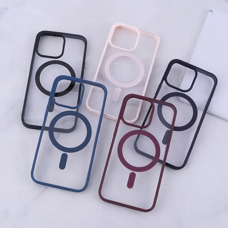 قاب PC مگ سیف آیفون iPhone 13 Pro دور رنگی