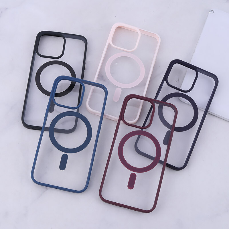 قاب PC مگ سیف آیفون iPhone 13 Pro دور رنگی