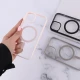 قاب PC مگ سیف آیفون iPhone 13 / 14 دور رنگی