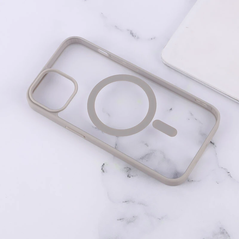قاب PC مگ سیف آیفون iPhone 13 / 14 دور رنگی