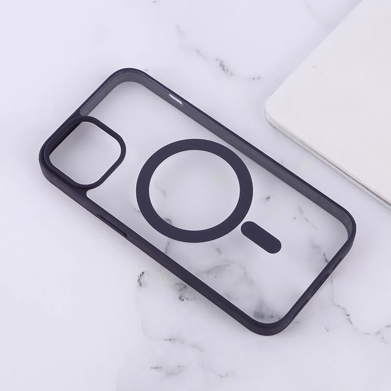 قاب PC مگ سیف آیفون iPhone 13 / 14 دور رنگی