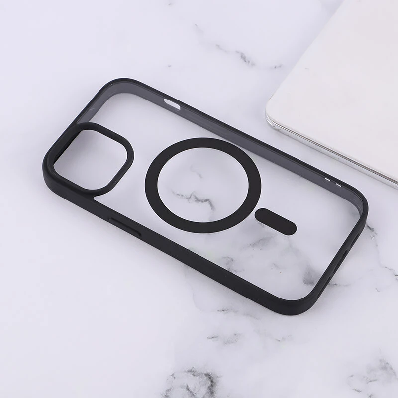 قاب PC مگ سیف آیفون iPhone 15 دور رنگی