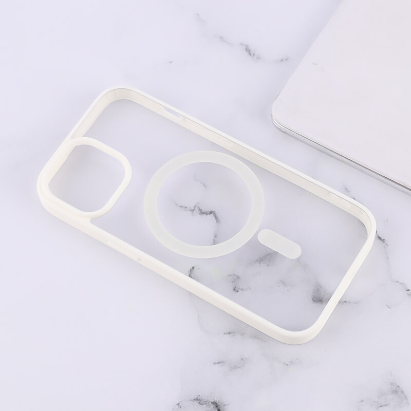 قاب PC مگ سیف آیفون iPhone 15 دور رنگی