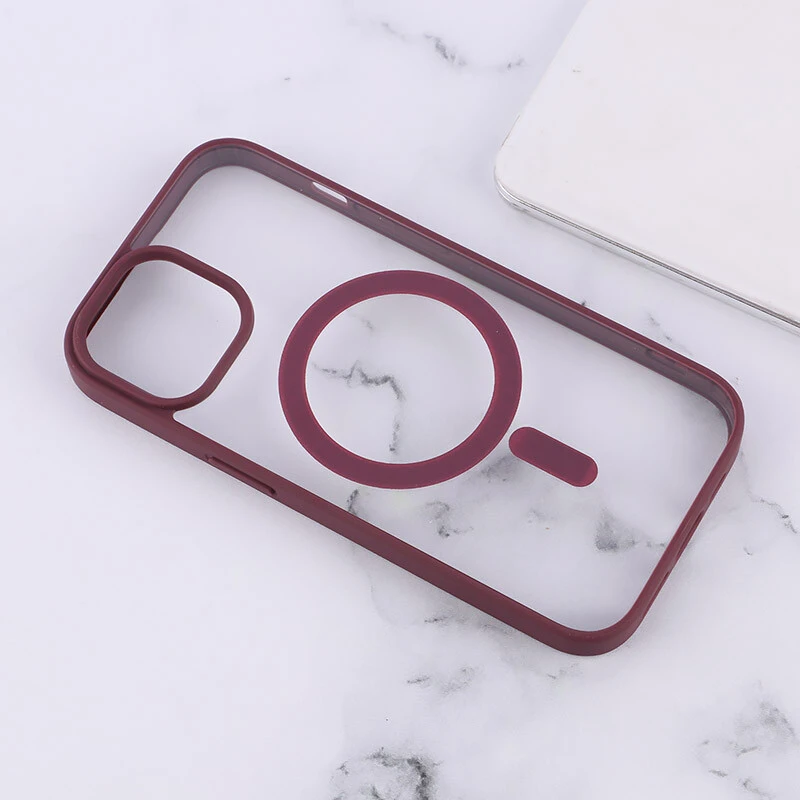 قاب PC مگ سیف آیفون iPhone 15 دور رنگی