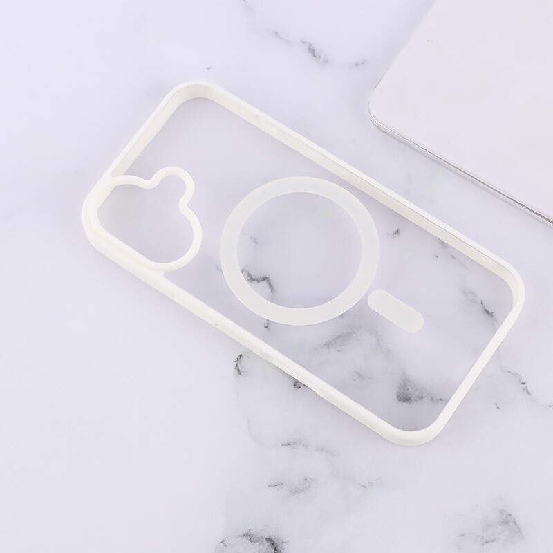 قاب PC مگ سیف آیفون iPhone 16 دور رنگی