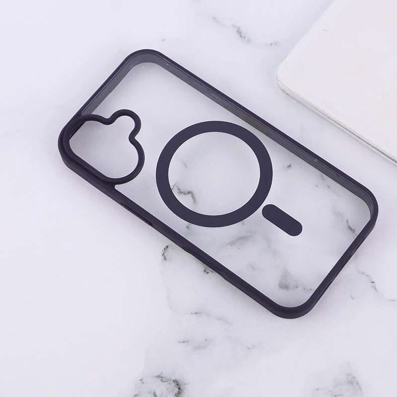 قاب PC مگ سیف آیفون iPhone 16 دور رنگی