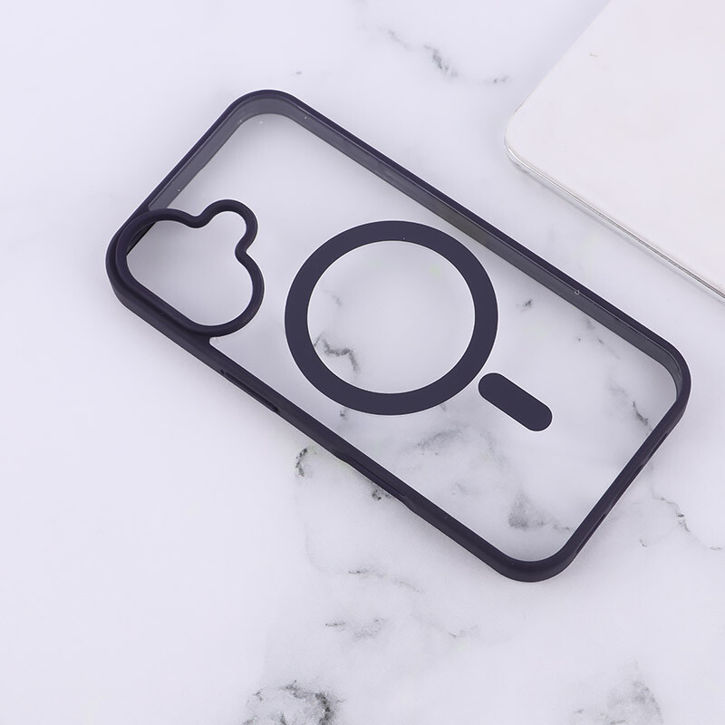 قاب PC مگ سیف آیفون iPhone 16 دور رنگی