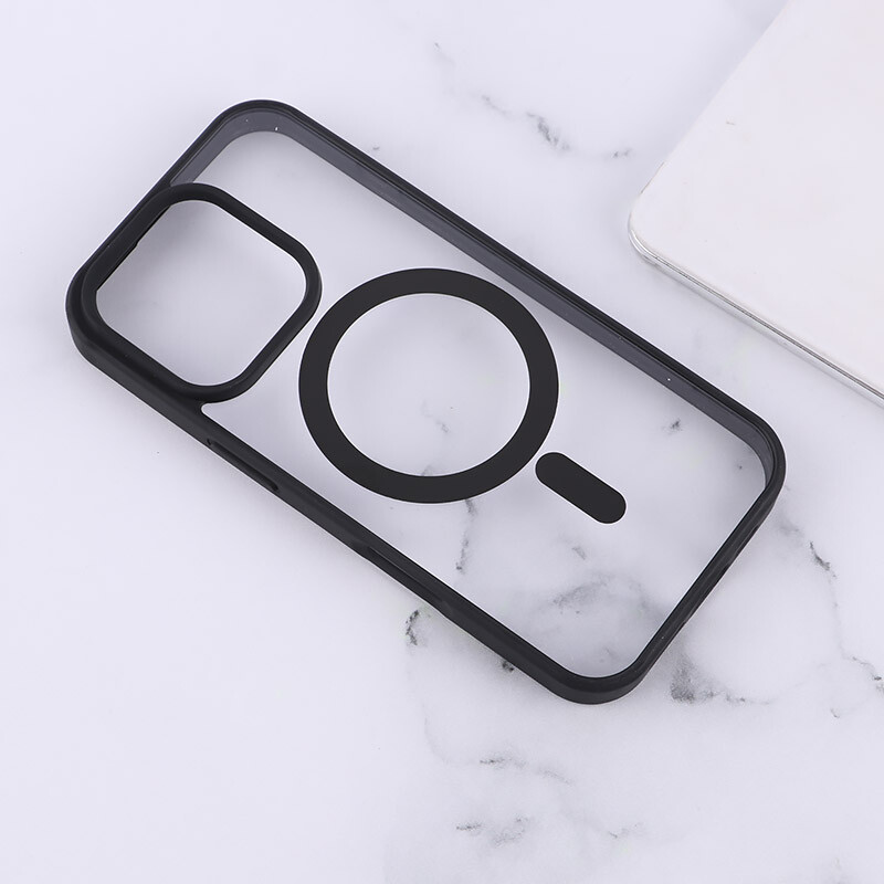 قاب PC مگ سیف آیفون iPhone 16 Pro دور رنگی