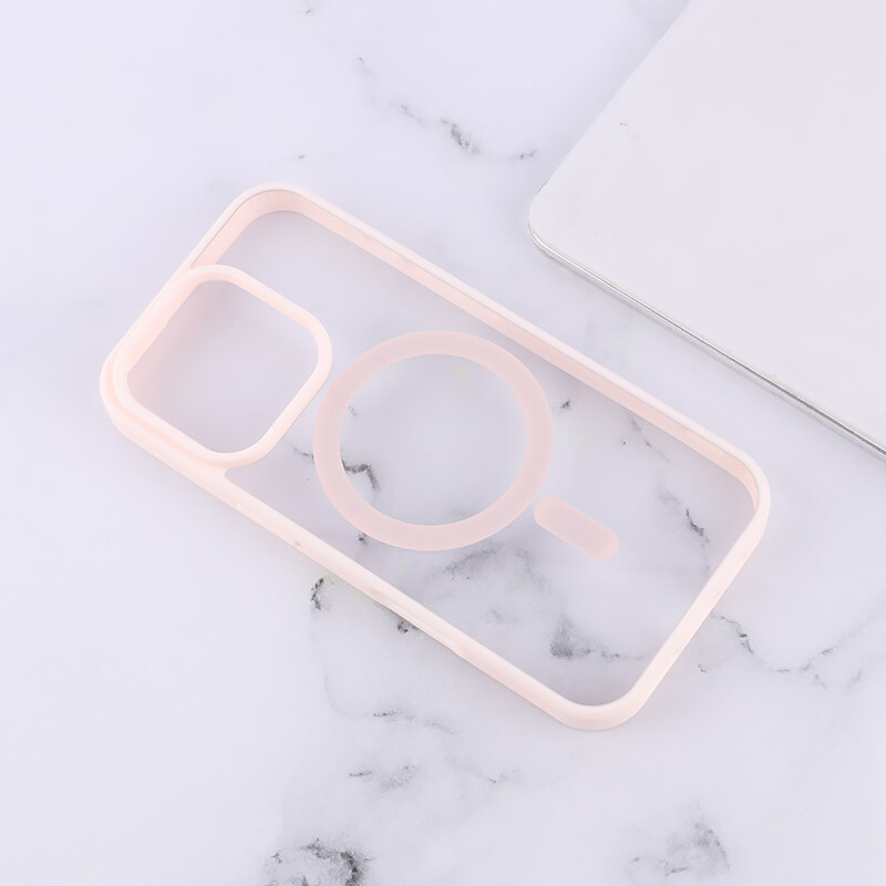 قاب PC مگ سیف آیفون iPhone 16 Pro دور رنگی