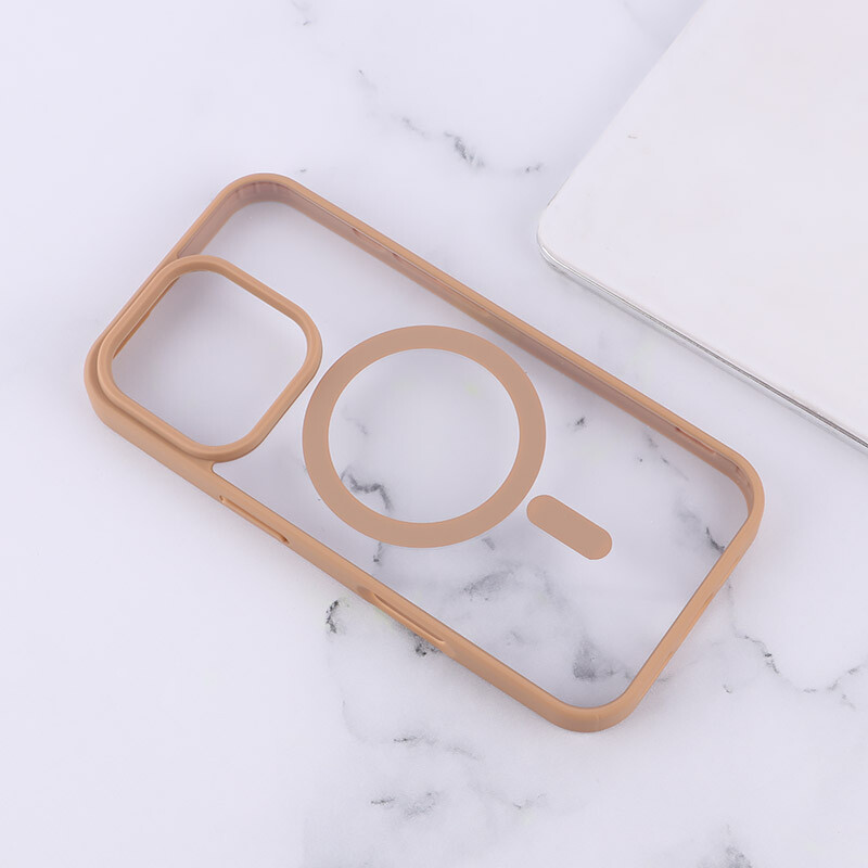 قاب PC مگ سیف آیفون iPhone 16 Pro دور رنگی