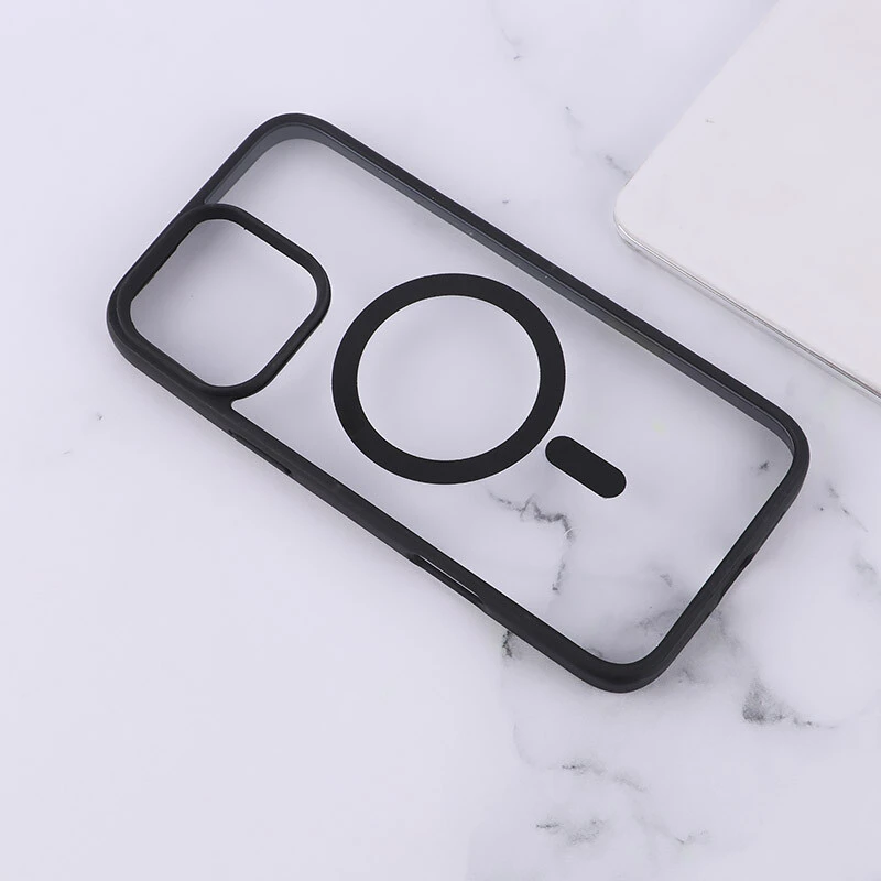 قاب PC مگ سیف آیفون iPhone 16 Pro Max دور رنگی