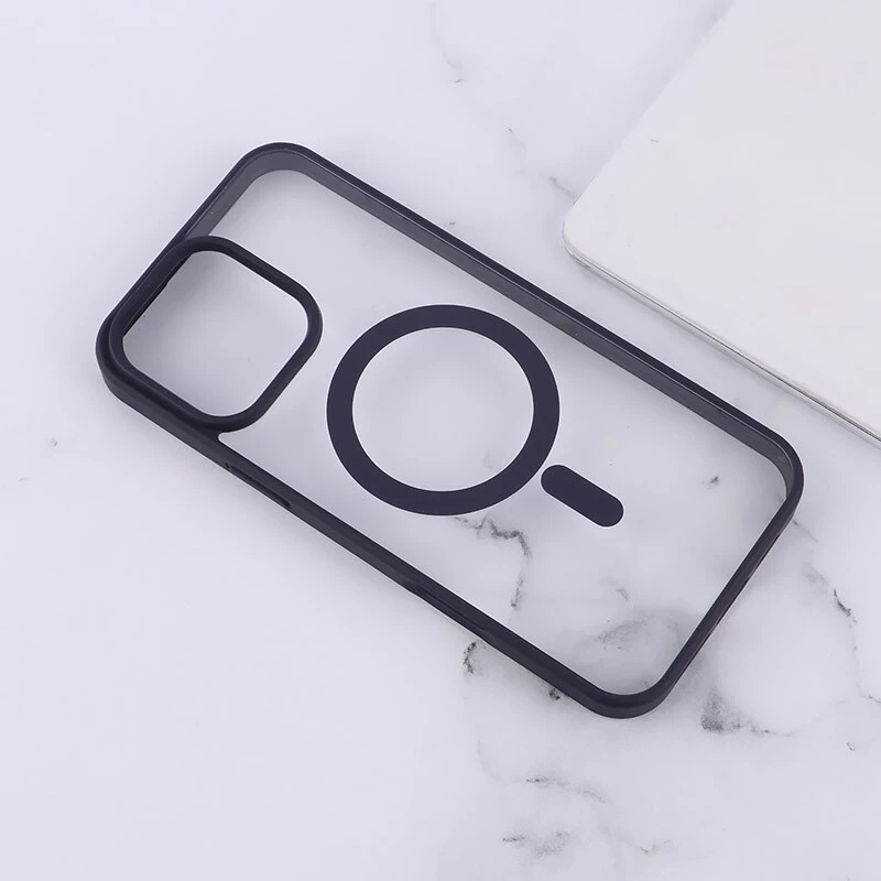 قاب PC مگ سیف آیفون iPhone 16 Pro Max دور رنگی