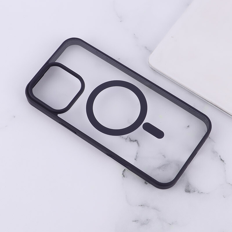 قاب PC مگ سیف آیفون iPhone 16 Pro Max دور رنگی